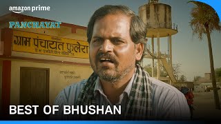 Best Of Bhushan  Panchayat  Durgesh Kumar  Prime Video India [upl. by Eilyak]