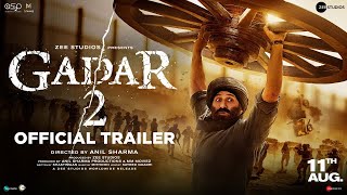 Gadar2 Official Trailer  11th August  Sunny Deol  Ameesha Patel  Anil Sharma  Zee Studios [upl. by Yrian322]