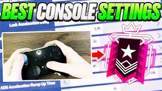 Champion BEST Settings amp Sensitivity  Rainbow Six Siege Console [upl. by Burt]