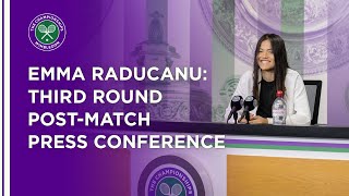 Emma Raducanu Third Round Press Conference  Wimbledon 2021 [upl. by Earehc]