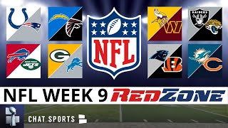 NFL RedZone Live Streaming NFL Week 9 Scoreboard Highlights Scores Stats News amp Analysis [upl. by Edaj]