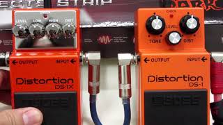 อโอ๋ รีวิวเอฟเฟคกีตาร์ BOSS DS1 VS DS1X Distortion Pedal [upl. by Leta809]