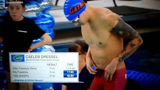 Worlds Fastest 100 Freestyle Caeleb Dressel 3990 [upl. by Shulman476]