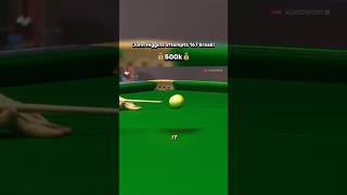 John Higgins 167 attempt bestsnookershots snookerhd mrsnooker billiards snookershootout [upl. by Notrem]