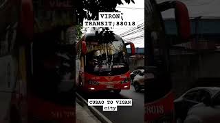 Viron transit inc 88018 ANG SIGA NG VIGAN CITY rap shortvideo youtubeshorts [upl. by Drofnas]