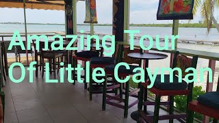 Touring Little Cayman B4 We Start Work jamaicantiler [upl. by Ellyn]