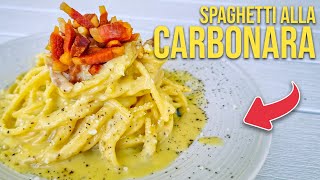 How to Make SPAGHETTI alla CARBONARA Like a Roman Best Recipe on Youtube [upl. by Adnirol983]