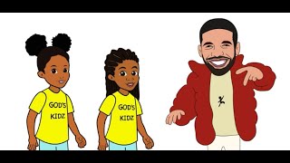 Gods Plan Christian Remix By Gods Kidz  Surprise Guest DRAKE [upl. by Winser]