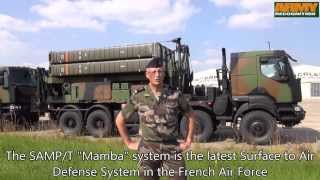 Aster 30 SAMPT Mamba surfacetoair defense missile system France French Army Eurosam MBDA [upl. by Helfant938]