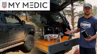 CAMPING SETUP OFFROAD  My Unfiltered Setup  4Runner Storage Drawer and Platform Organization [upl. by Asselim]