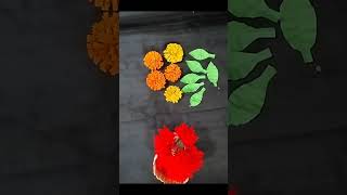 Onam special home decor youtube wallhangingcraftideaswithpaper youtubeshort [upl. by Ilarrold]