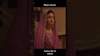 raazi movie scene movie raazimovie aaliabhatt vickykaushal [upl. by Germano819]