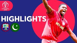 Pakistan Bounced Out For 105  Windies vs Pakistan  Match Highlights  ICC Cricket World Cup 2019 [upl. by Melitta]