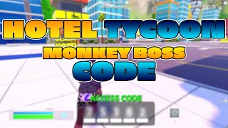 Hotel Tycoon Fortnite Creative Map  Monkey Boss Secret Code [upl. by Barsky]