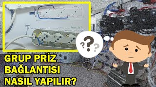 Üçlü priz  grup priz  bağlantısı nasıl yapılır [upl. by Arnelle]