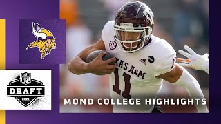 Kellen Mond Texas AampM College Highlights  2021 NFL Draft [upl. by Aivataj]