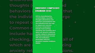 OCD Explained How to Recognize and Treat ObsessiveCompulsive Disorder psychology mentalhealth [upl. by Elleirad369]