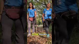 Il Nordic Walking 🚶‍♂️Vieni a provarlo alla Poli 💛💙 tuttiallapoli [upl. by Gorges]