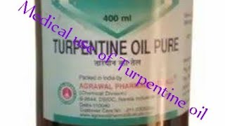 medical use of TT oil  use of Turpentine oil  treatment of maggot wound removal of lice [upl. by Jensen]