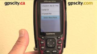 Garmin GPSMAP 62 Series Route Planner Page  gpscitycom [upl. by Ocin931]