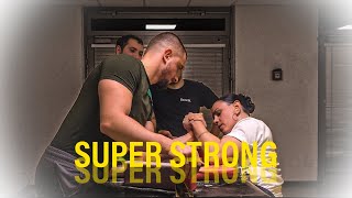 MEGAN STONE THE FUTURE OF WOMAN ARMWRESTLING IN AUSTRIA [upl. by Trina]