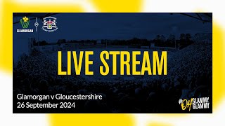 🔴 Glamorgan vs Gloucestershire  Vitality County Championship  Day  Three [upl. by Aslam]