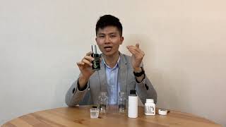 Glister Mouthwash Demo [upl. by Ssalguod]