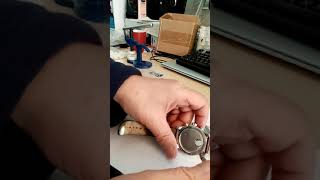 Tissot V8 Chronograph watch battery replacement [upl. by Earlene]