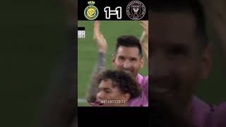 Al Nassr VS Inter Miami 2024 Final Penalty Shootout Highlights shorts football highlights [upl. by Aicirtac]