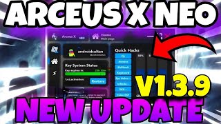 Roblox Arceus X Neo New Update v139 🔥 Arceus X Script  Arceus X Atualizado  Arceus Download [upl. by Ydissac762]