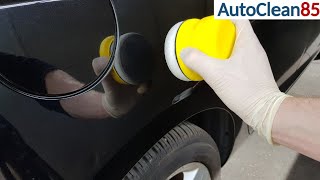 AUTO POLIEREN  Kratzer entfernen mit der Handpolitur  Autolack aufbereiten [upl. by Acinat]