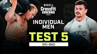 SkiBag — Mens Test 5 — 2023 NOBULL CrossFit Games [upl. by Garneau]