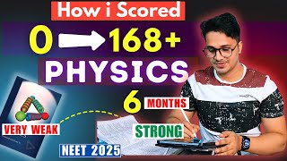 SCORE 160 IN PHYSICS NEET 2025 in 7 Months With My Proven Strategy [upl. by Dyanne]