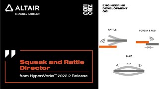 Squeak and Rattle Director from HyperWorks 20222 Release [upl. by Anattar]