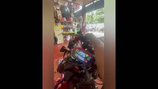 Pulsar RS 200 fully digital speedometerin progress [upl. by Nayhr]