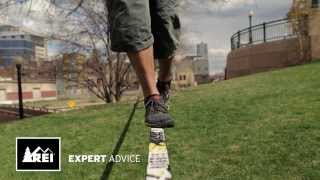 Slacklining Tips How to Slackline  REI [upl. by Idoj]