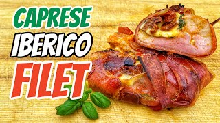 Iberico Schweinefilet Caprese Art  Schwein  Grillcoach Gerrit [upl. by Eeznyl]