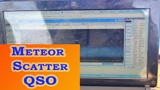 Meteor Scatter MS QSO on 144MHz [upl. by Gardas442]