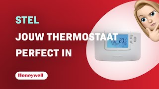 Hoe stel je jouw Honeywell Chronotherm CMT907G thermostaat perfect in [upl. by Nash671]