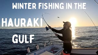 Winter fishing in the Hauraki Gulf Livebaiting for Kingfish [upl. by Stilwell221]