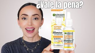 Garnier Serum de Vitamina C Anti Manchas Express Aclara  Te digo si funciona [upl. by Elyse]