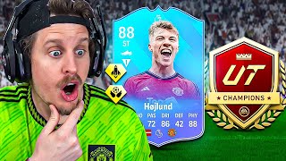 I Took This 88 POTM Hojlund Into FUT Champs And [upl. by Adnilym]