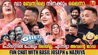 NAZRIYA FAHAD  BASIL JOSEPH  DEEPAK  AKHILA  CHOYCH CHOYCH POWAM  GINGER MEDIA [upl. by Yetsirhc]