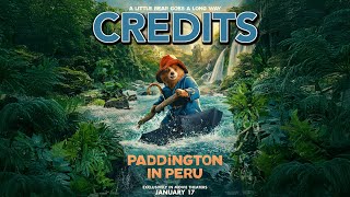 Paddington In Peru Credits [upl. by Silirama]