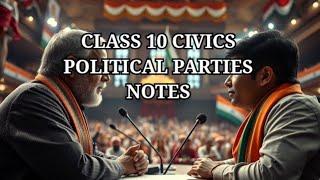 Political Parties notes class 10  Prashant kirad notes DigrajSinghRajput214 [upl. by Alisen]