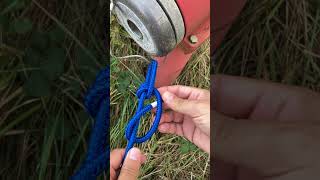 Adjustable Knot for Secure Hold The TautLine Hitch [upl. by Limber]