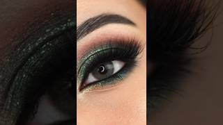 Green smokey eye makeup shortviral viral shotrs short video [upl. by Lihka]