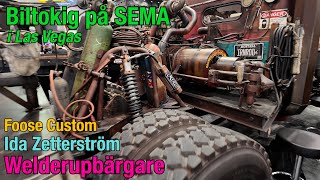 Biltokig på SEMA Foosecustom med V10a Welderups boserbil amp Ida Zetterström [upl. by Rosse]