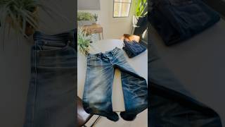 215 oz Unbranded Japanese Denim Unbelievable fades on this selvedge denim fade style fashion [upl. by Bohannon]