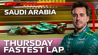 Alonsos Fastest Lap  Thursday  FP2 2024 Saudi Arabian Grand Prix [upl. by Asenad]